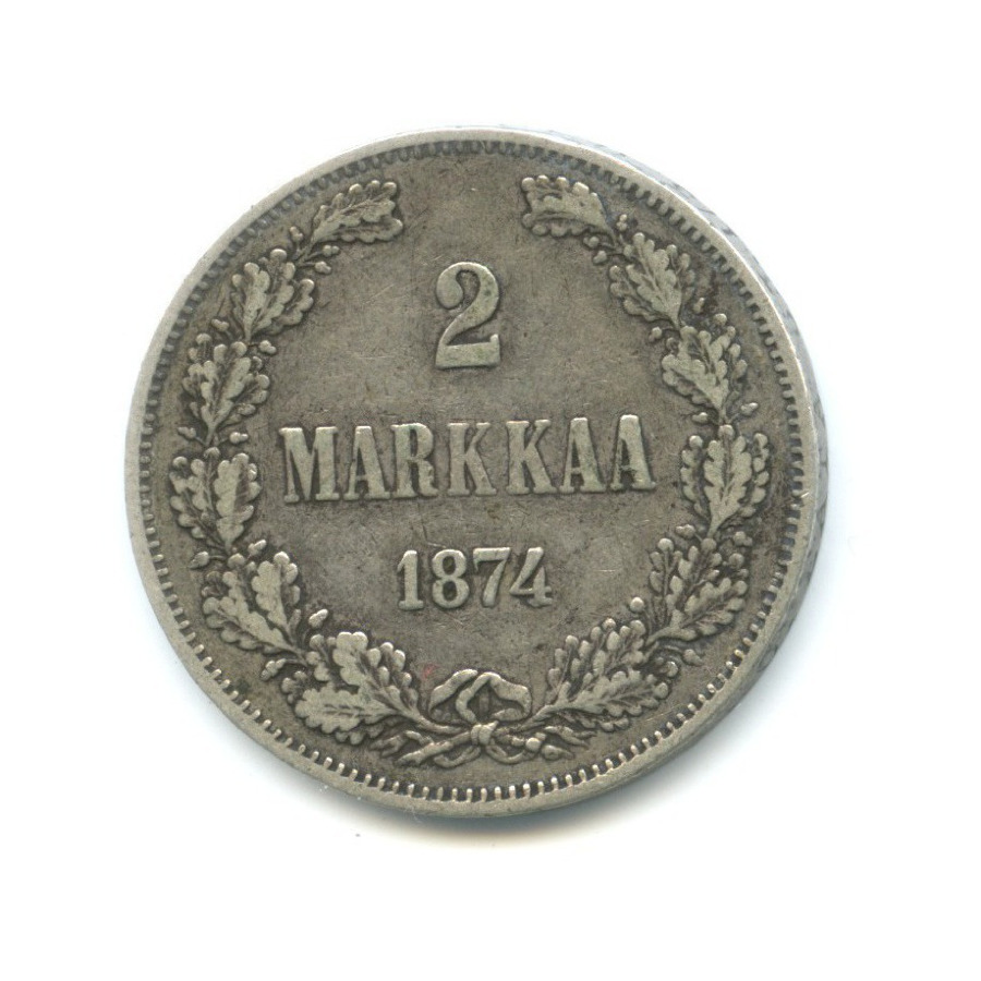 2 марки 1874 S — Для Финляндии