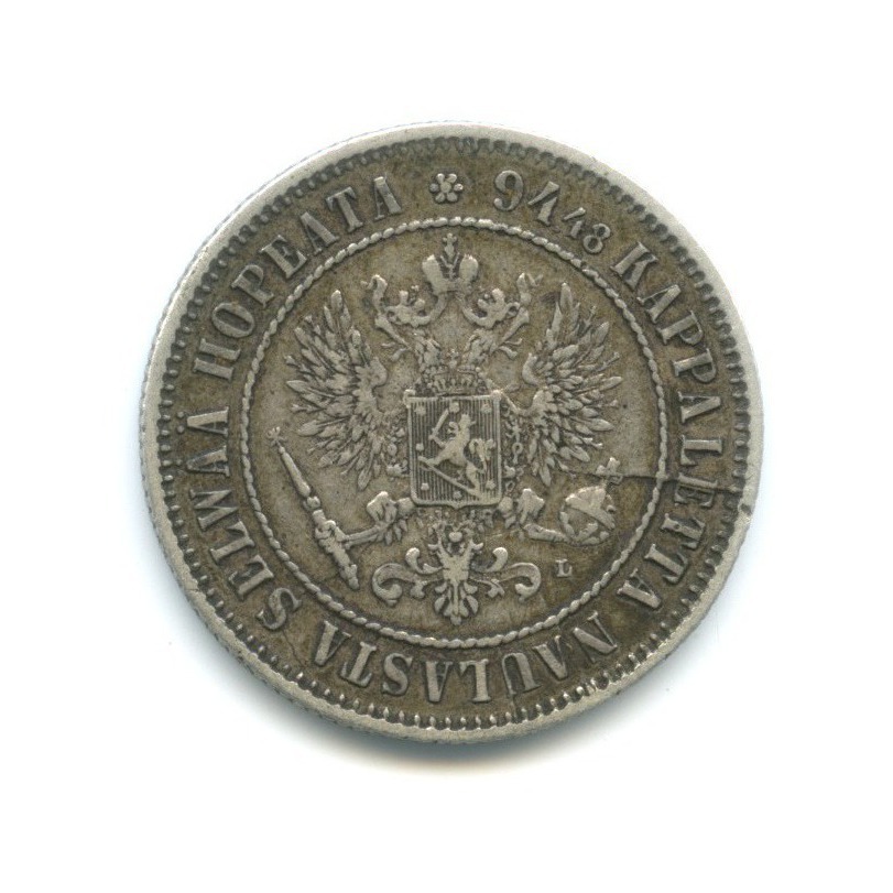 1 марка 1890 L — Для Финляндии