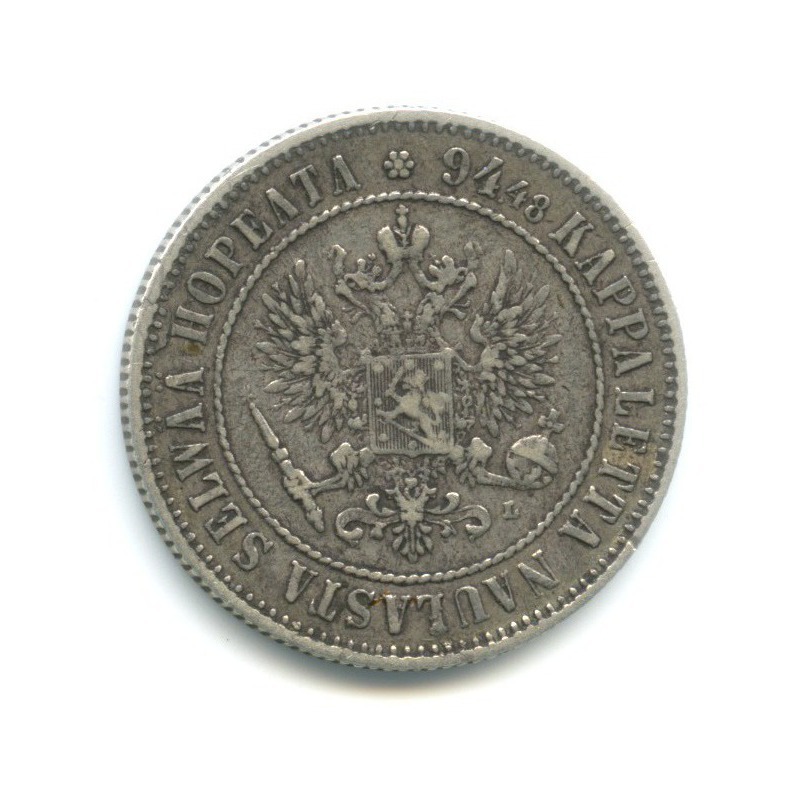 1 марка 1892 L — Для Финляндии