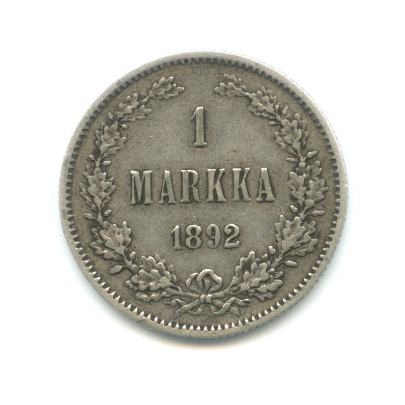 1 марка 1892 L — Для Финляндии