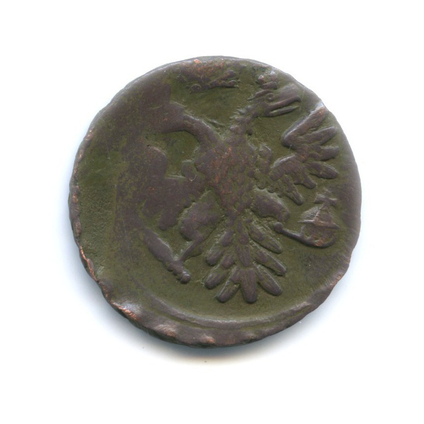 Деньга (½ копейки) 1740 — Орел 1738 г.