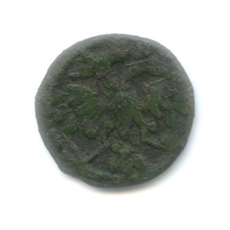 Полушка 1719 — Петр I Великий. 1/4 копейки
