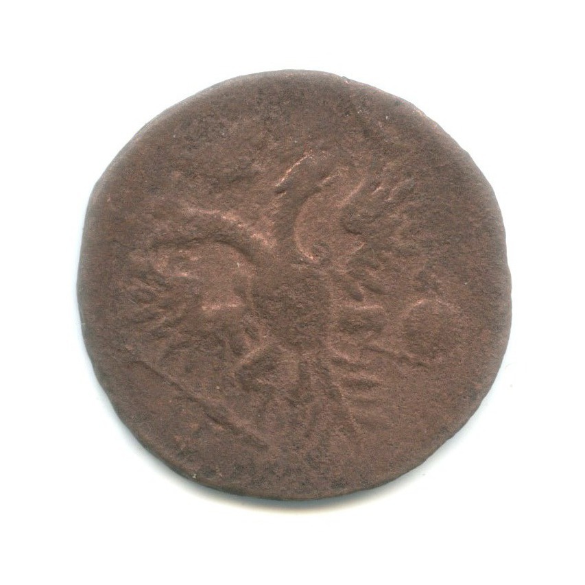 Деньга (½ копейки) 1731 — Орел 1730 г.