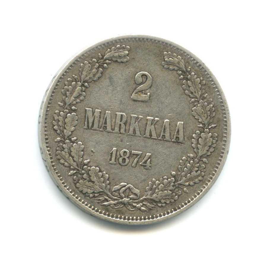 2 марки 1874 S — Для Финляндии