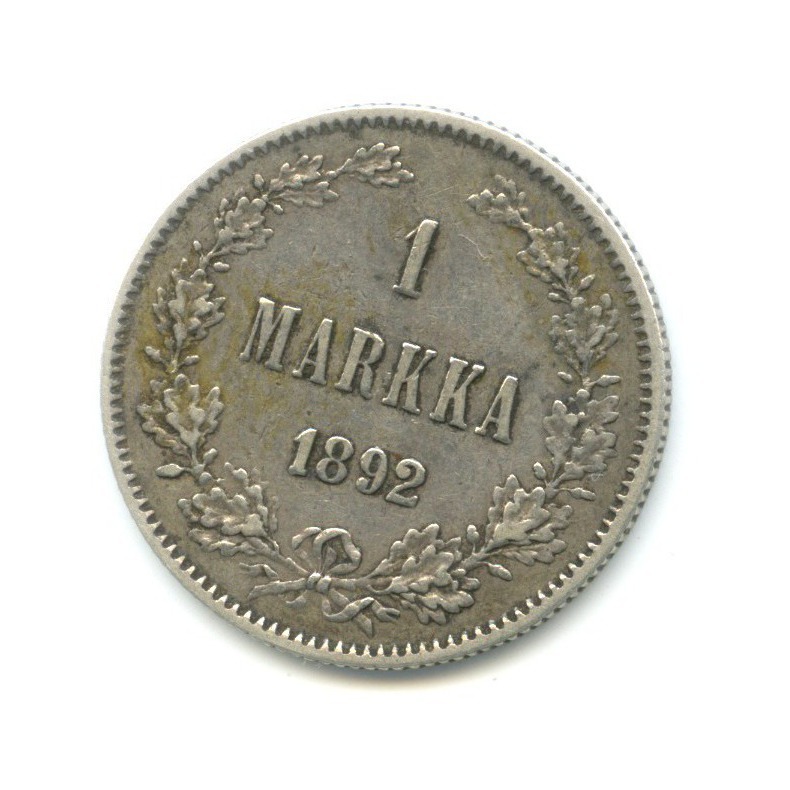 1 марка 1892 L — Для Финляндии