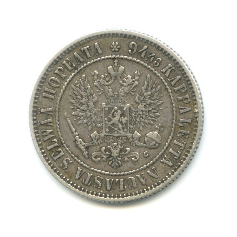 1 марка 1892 L — Для Финляндии