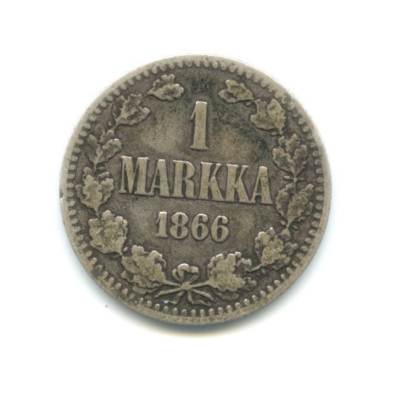 1 марка 1866 S — Для Финляндии