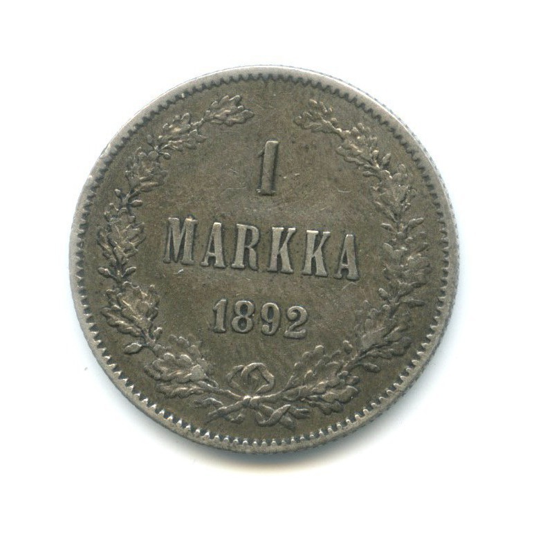 1 марка 1892 L — Для Финляндии