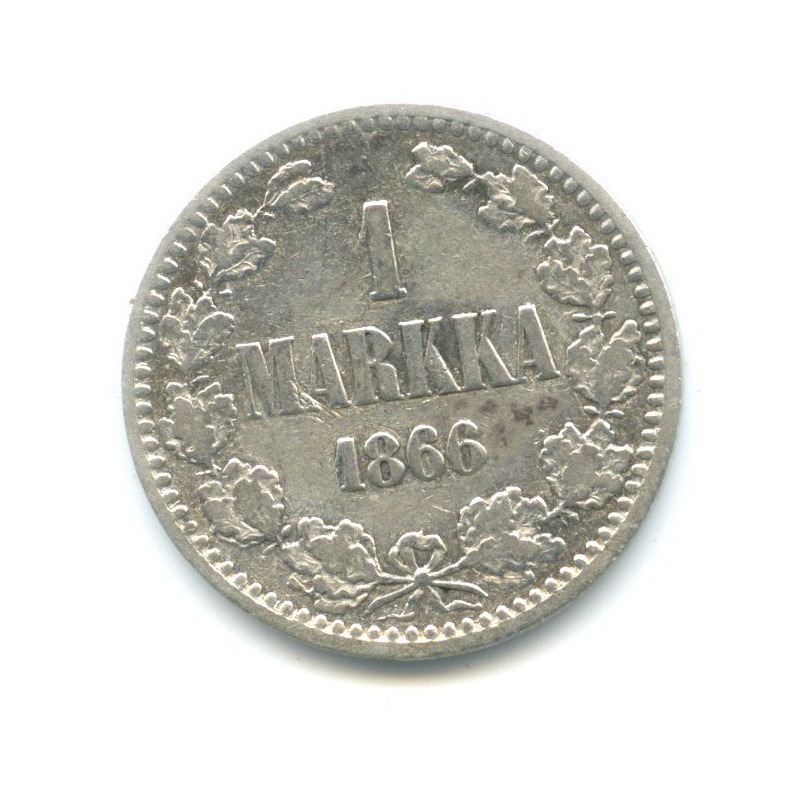 1 марка 1866 S — Для Финляндии