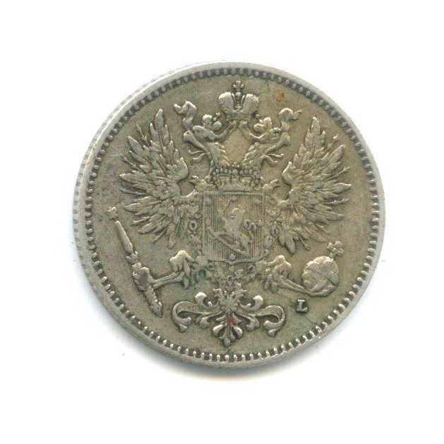 50 пенни 1908 L — Для Финляндии