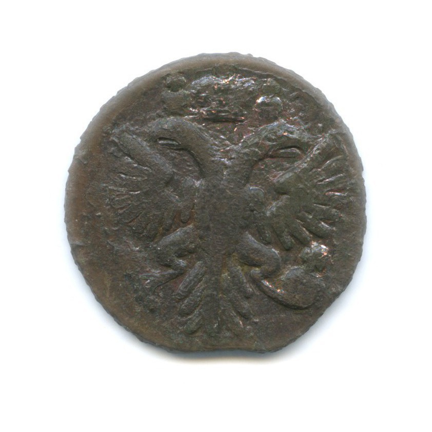 Деньга (½ копейки) 1731 — Орел 1730 г.