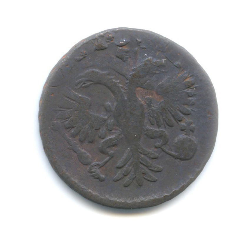 Деньга (½ копейки) 1731 — Орел 1730 г.