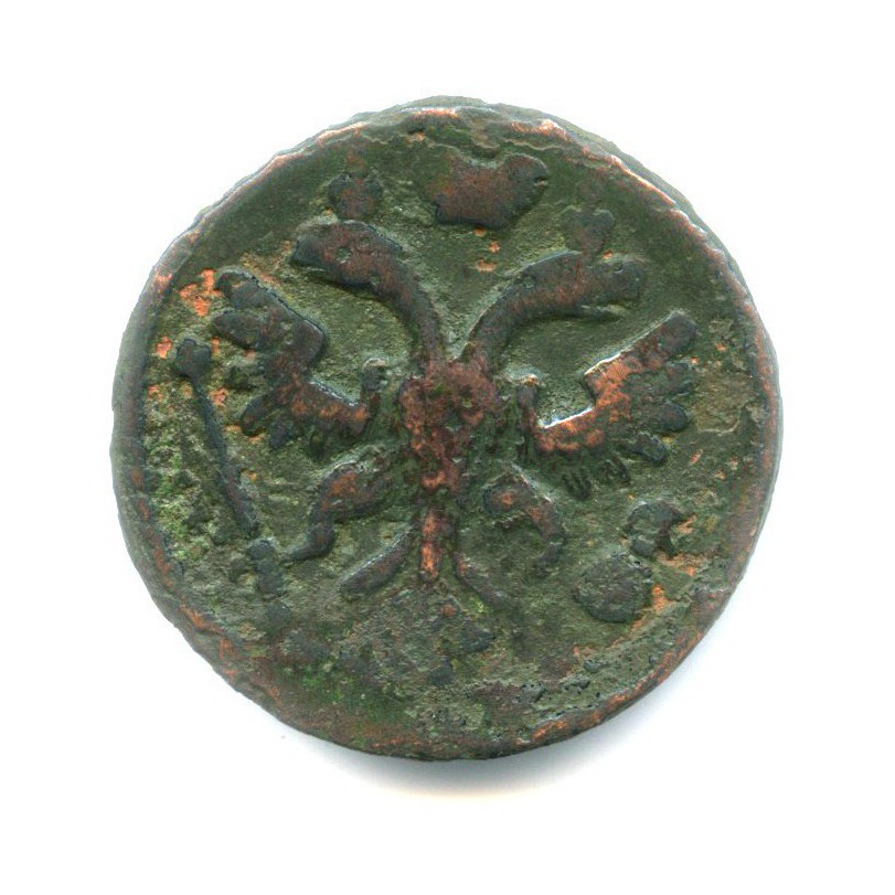 Деньга (½ копейки) 1737 — Орел 1730 г.
