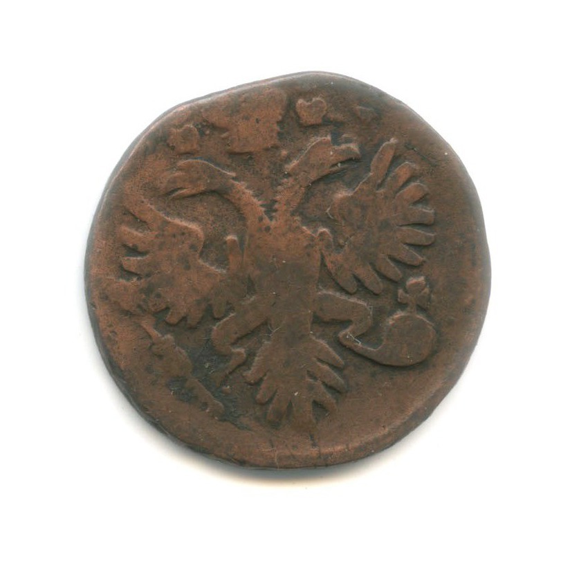 Деньга (½ копейки) 1731 — Орел 1730 г.