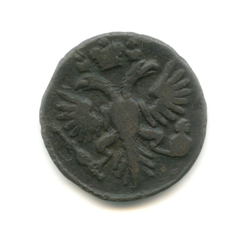Деньга (½ копейки) 1731 — Орел 1730 г.