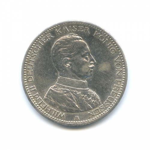 5 марок - Вильгельм II, Пруссия 1913