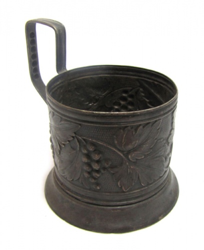 Подстаканник, мельхиор