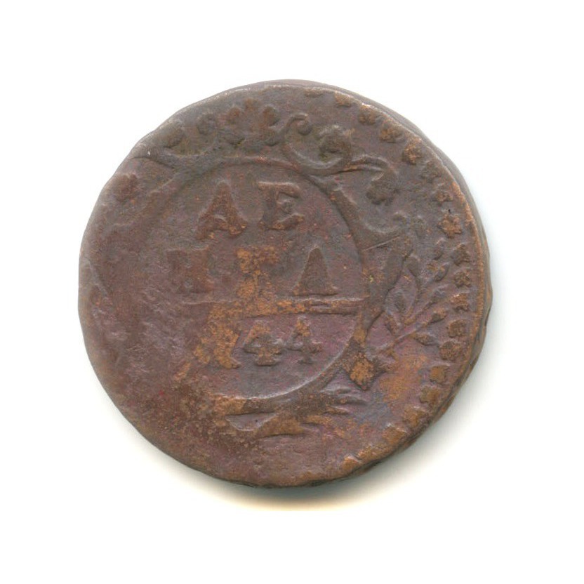Деньга (½ копейки) 1744 — Орел 1744 г.