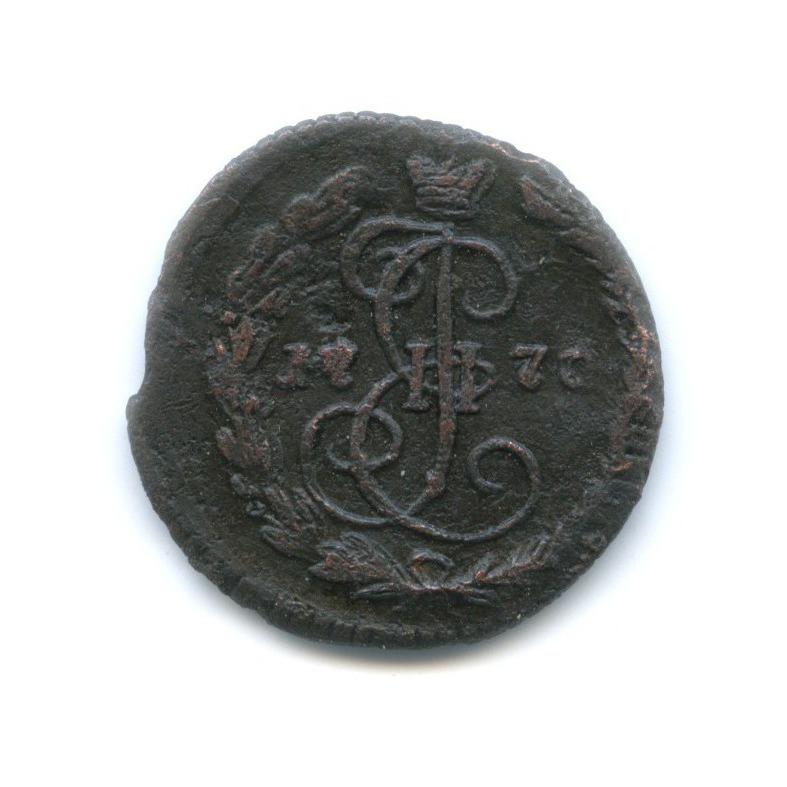 Деньга 1770 ЕМ — ½ копейки