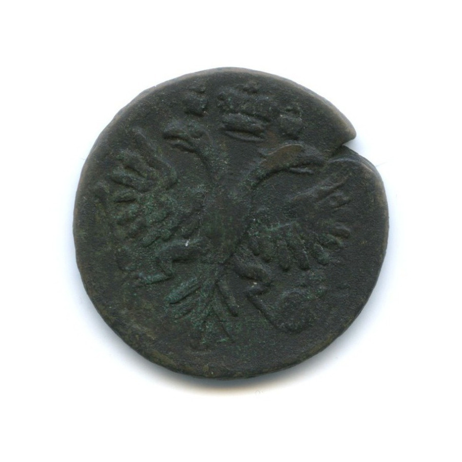 Деньга (½ копейки) 1731 — Орел 1730 г.