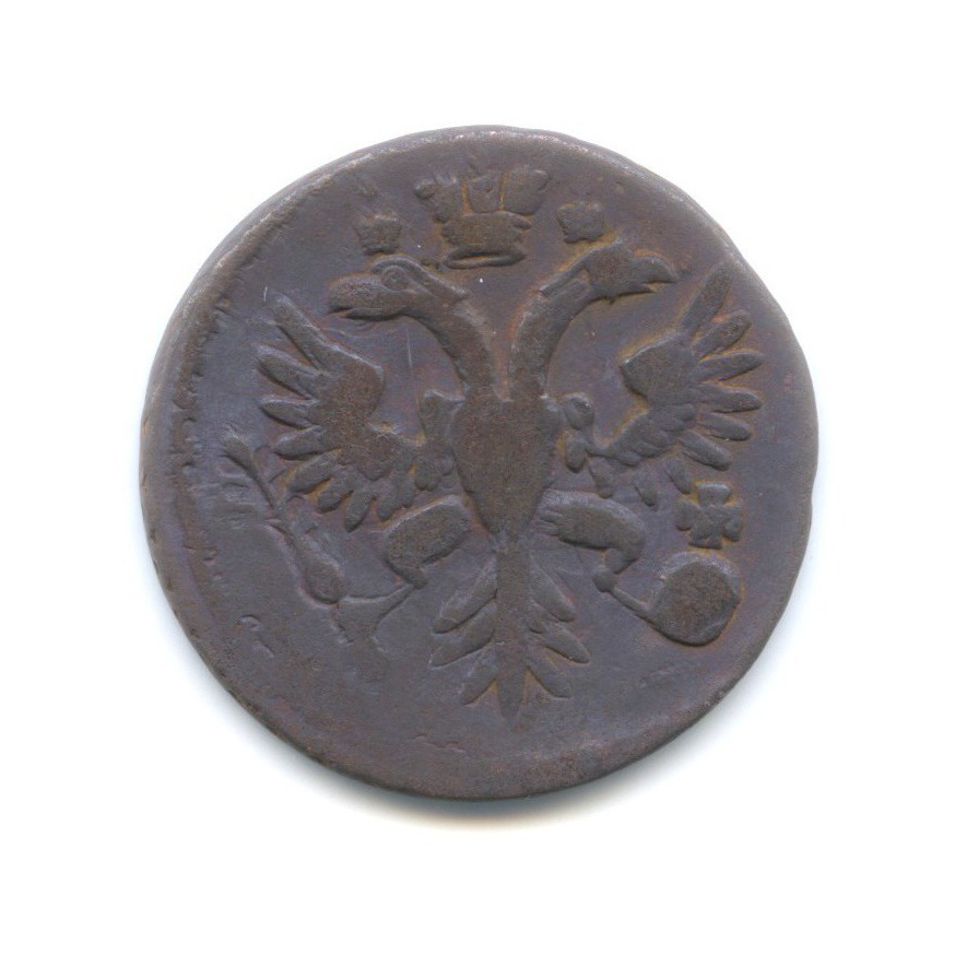 Деньга (½ копейки) 1737 — Орел 1730 г.