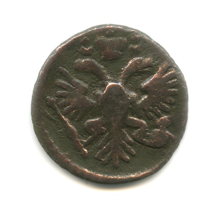 Деньга (½ копейки) 1731 — Орел 1730 г.
