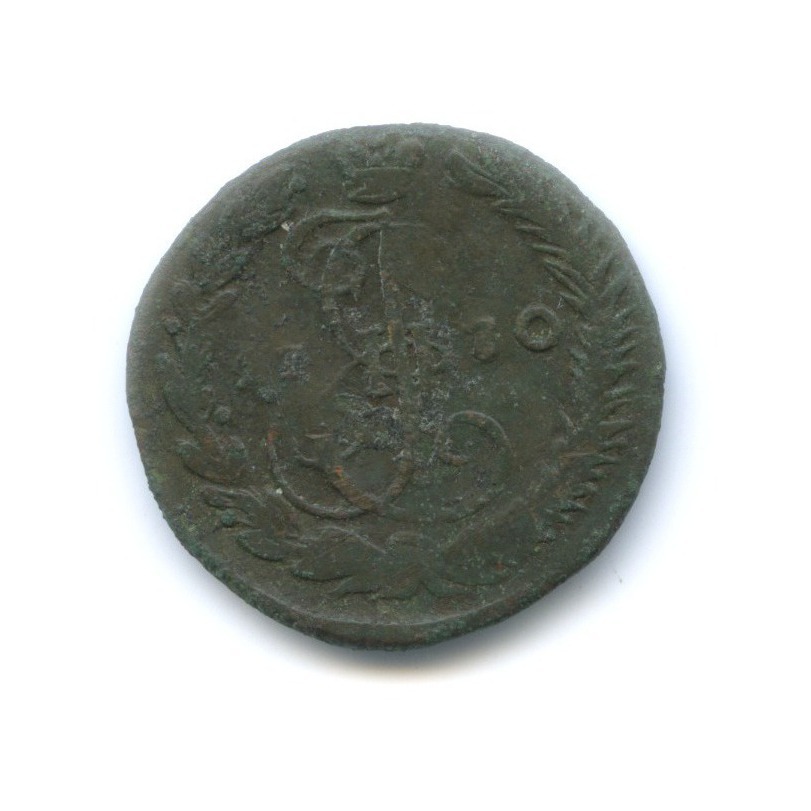 Деньга 1770 ЕМ — ½ копейки