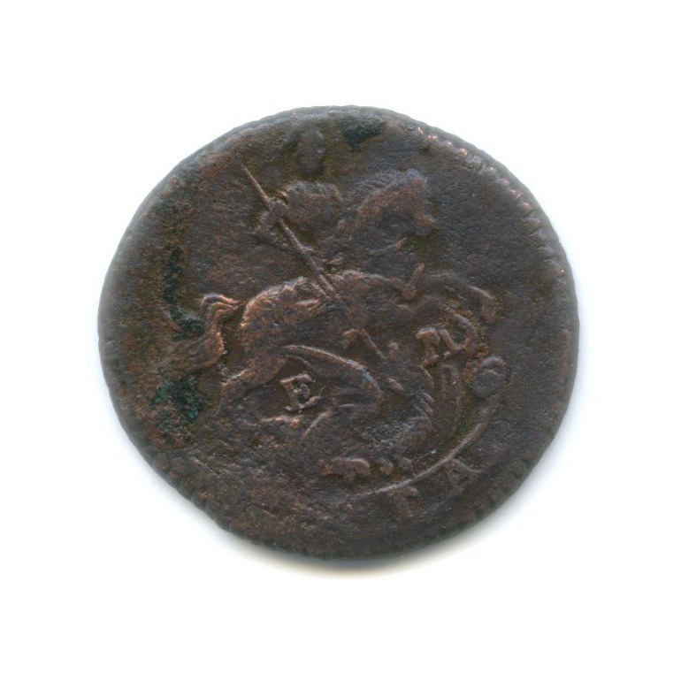 Деньга 1770 ЕМ — ½ копейки