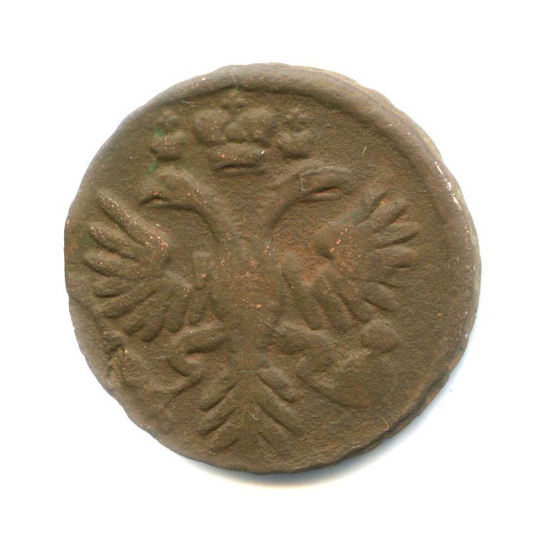 Деньга (½ копейки) 1731 — Орел 1730 г.