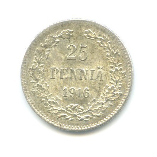 25 пенни 1916 S — Для Финляндии