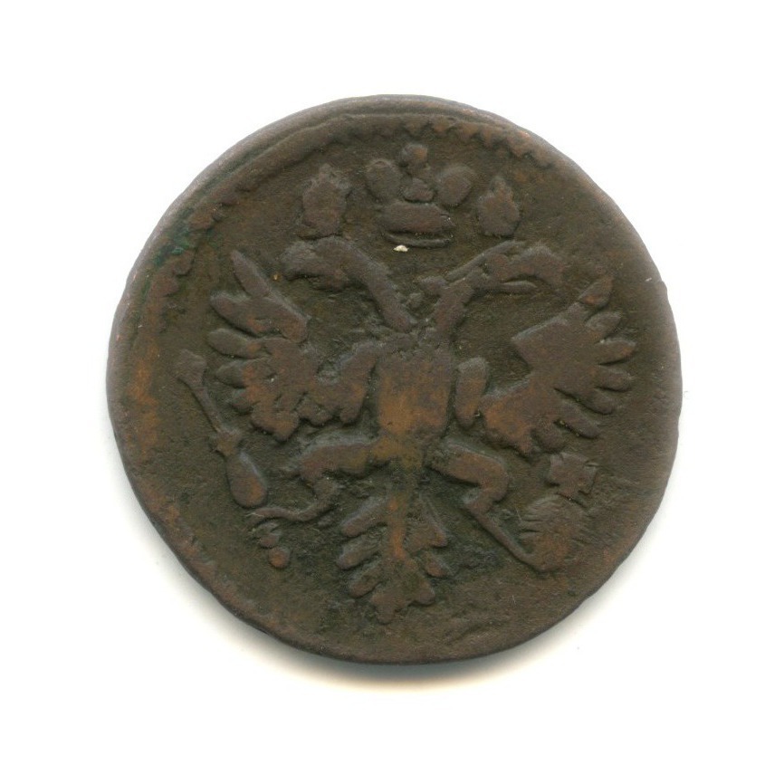 Деньга (½ копейки) 1731 — Орел 1730 г.