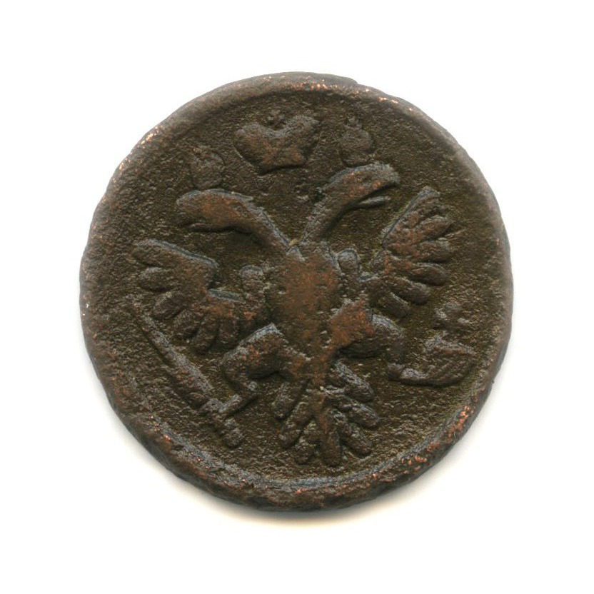Деньга (½ копейки) 1737 — Орел 1730 г.