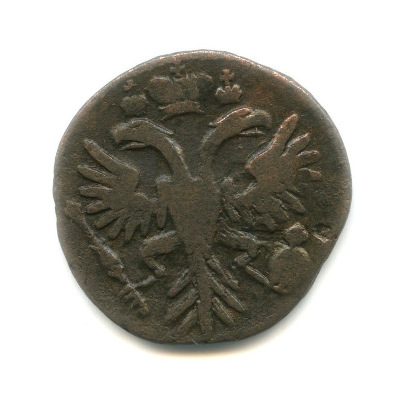Деньга (½ копейки) 1731 — Орел 1730 г.