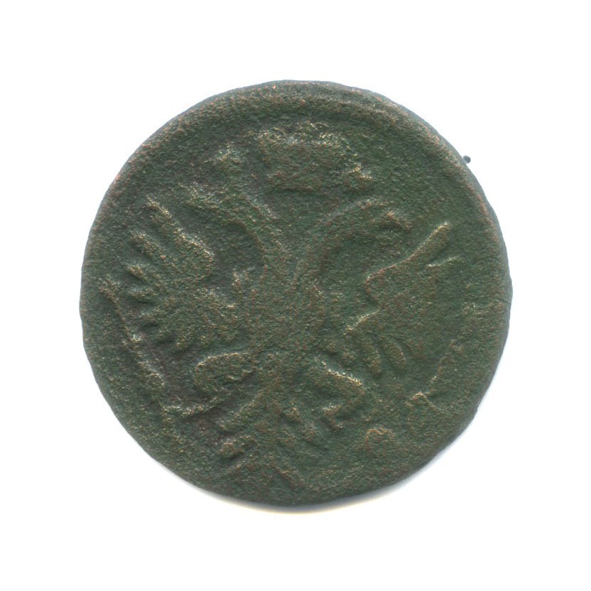 Деньга (½ копейки) 1731 — Орел 1730 г.