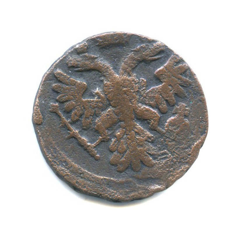 Деньга (½ копейки) 1740 — Орел 1738 г.