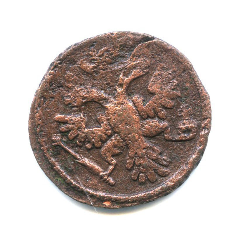 Деньга (½ копейки) 1736 — Орел 1730 г.
