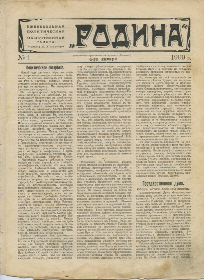 Общественная газета. Петербургская газета Родина. Еженедельной Петербургской газеты «Родина». Петербургские газеты 27 июня 1909. Журнал Родина 1909 года n21 издание а а Каспари.