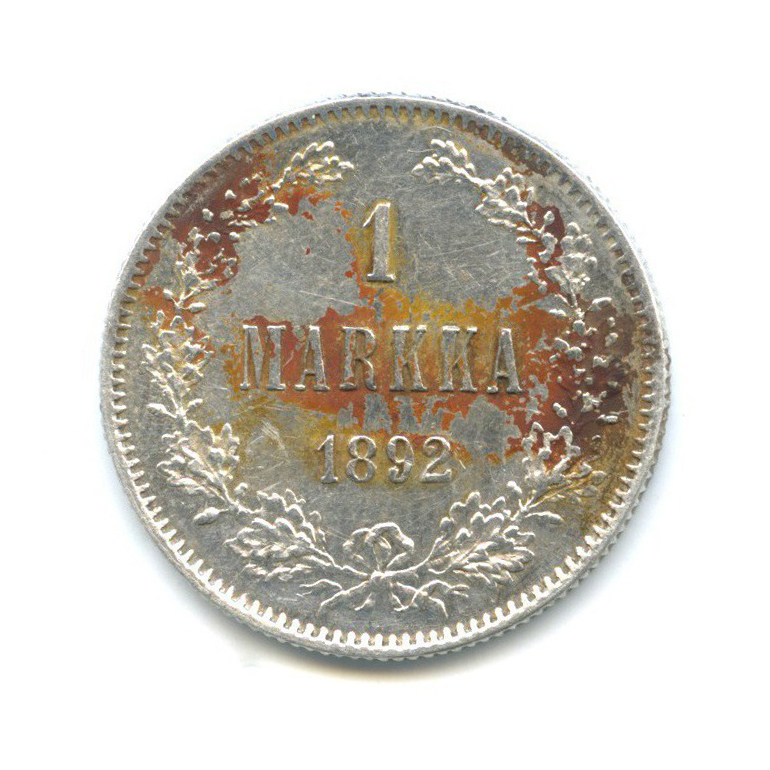 Аукцион царских. 1 Марка 1892 года русская Финляндия.