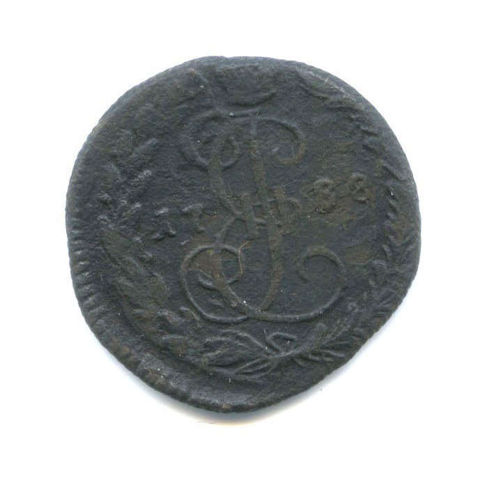 Деньга (½ копейки) 1788 КМ — 1/2 копейки