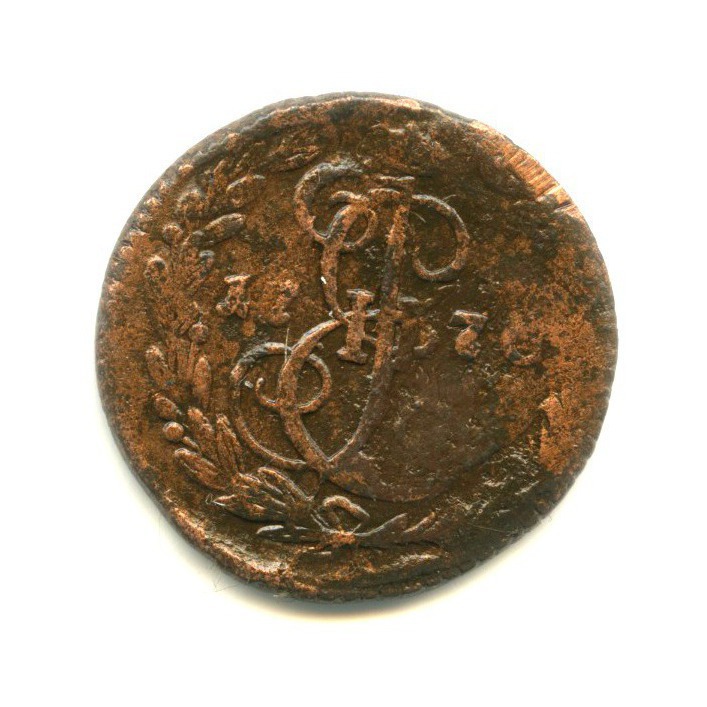 Деньга (½ копейки) 1770 ЕМ — 1/2 копейки