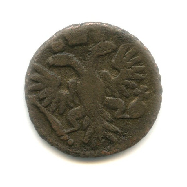 Полушка (¼ копейки) 1734 — 1/4 копейки (Орел 1730 г.)