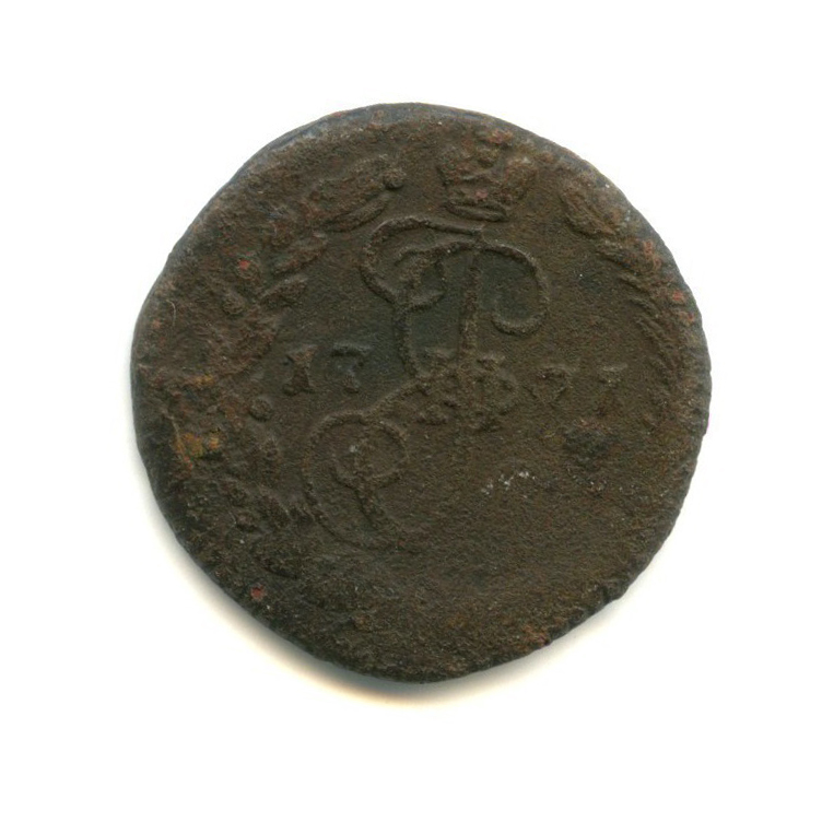 Деньга (½ копейки) 1771 ЕМ — 1/2 копейки