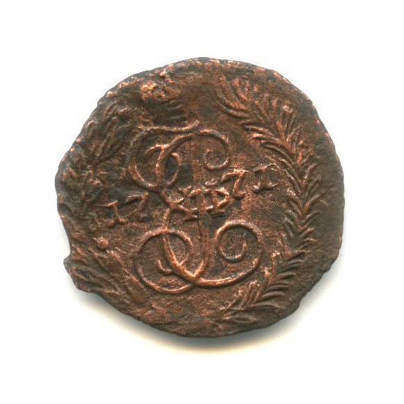 Полушка (¼ копейки) 1771 ЕМ — 1/4 копейки
