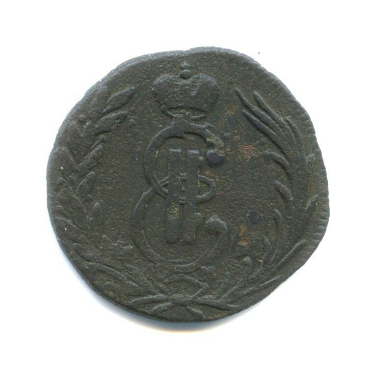 1 копейка 1769 КМ — Сибирская монета