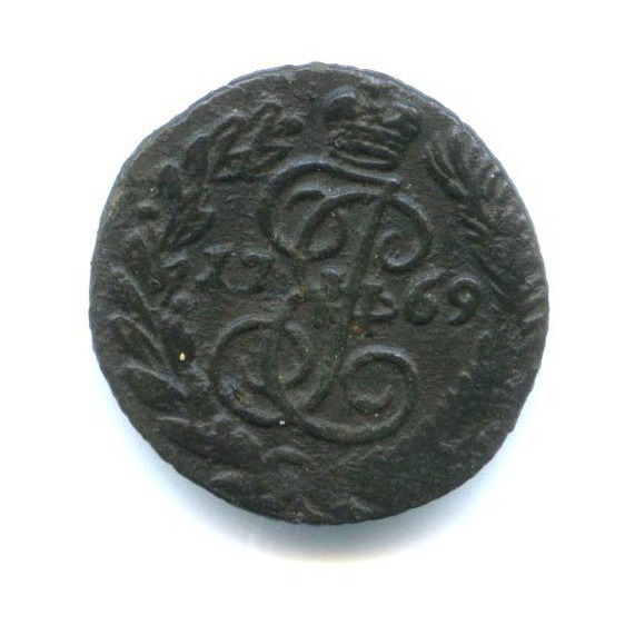 Полушка (¼ копейки) 1769 ЕМ — 1/4 копейки
