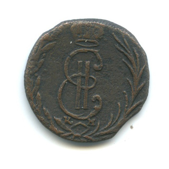 Деньга (½ копейки) 1768 КМ — 1/2 копейки