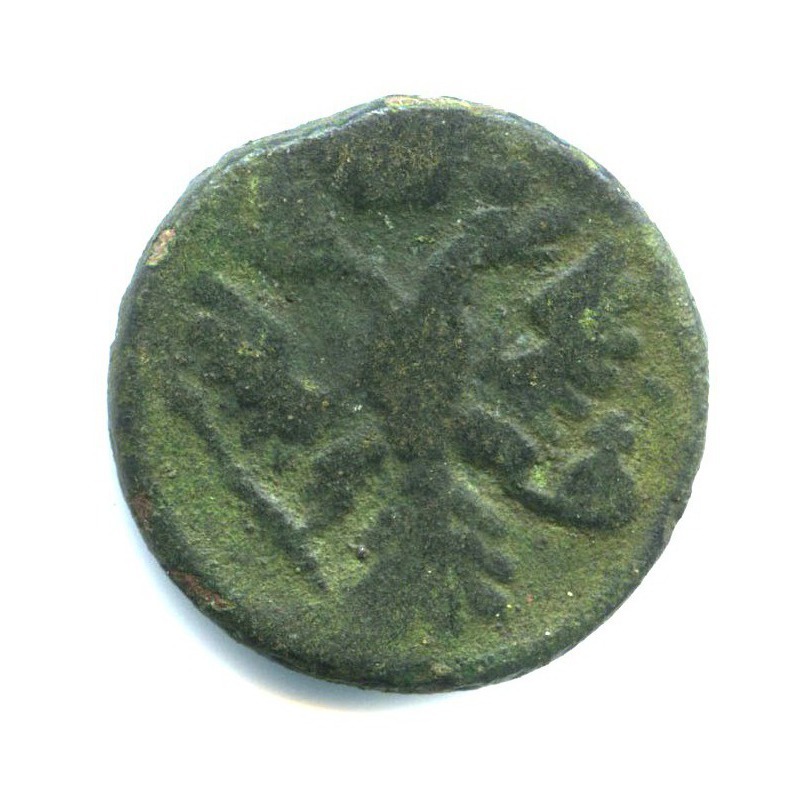 Деньга 1743 — 1/2 копейки