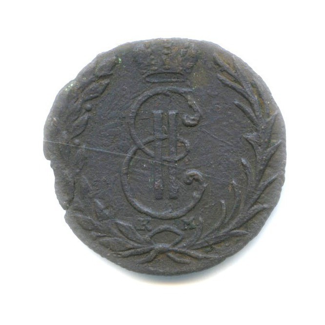 Деньга (½ копейки) 1768 КМ — 1/2 копейки
