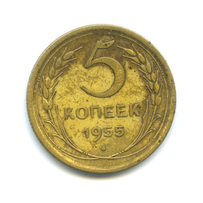 5 копеек 1955 года. 5 Копеек 1955 года СССР. Монета 5 копеек 1955 года. Монета СССР 1955.