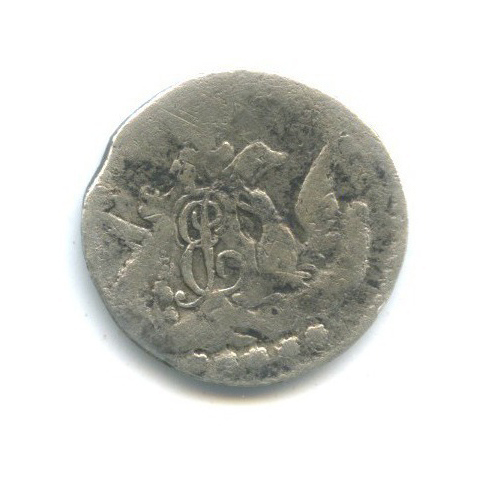 5 копеек 1758 СПБ — Орел в облаках